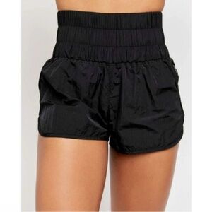 Free People Movement The Way Home Smocked Outdoor Gorpcore Hiking Lined Shorts M